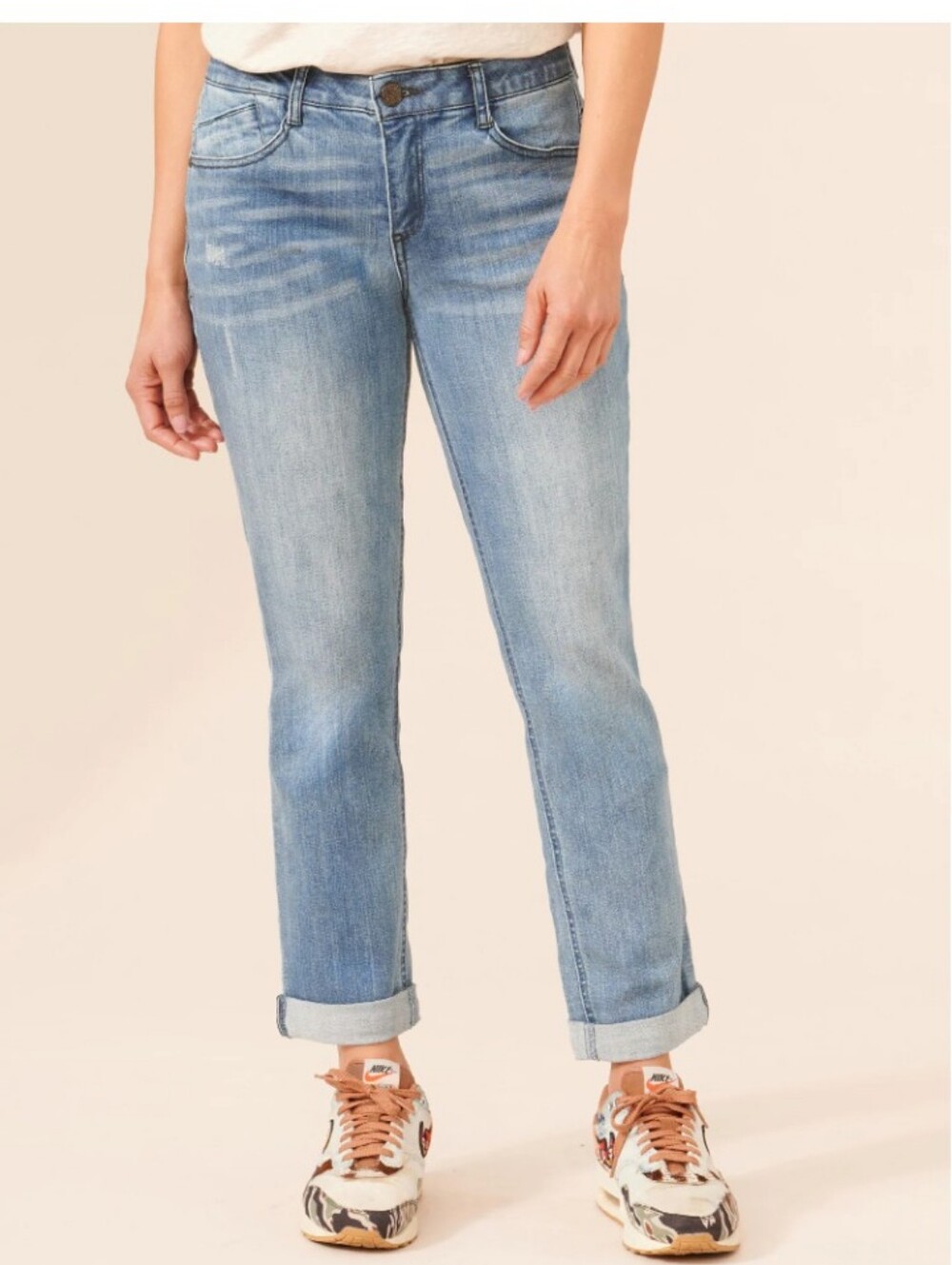 Democracy Absolution Size 6 Girlfriend Denim Stretch Jeans B1848POK